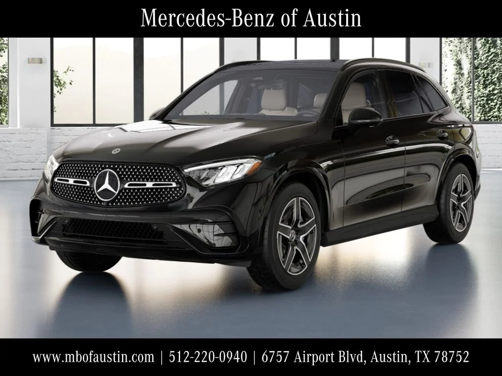 New 2027 Black Mercedes-Benz GLC 300 image 1