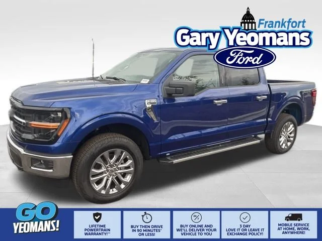 New 2026 Argon Blue Metallic Ford XLT image 1