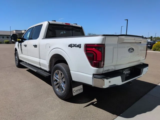 New 2026 Star White Metallic Tri-Coat Ford Lariat® image 5