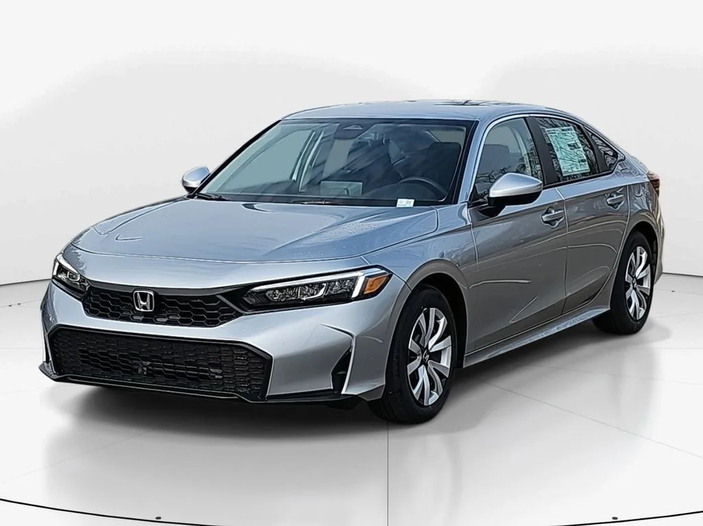 New 2026 Solar Silver Metallic Honda LX image 4