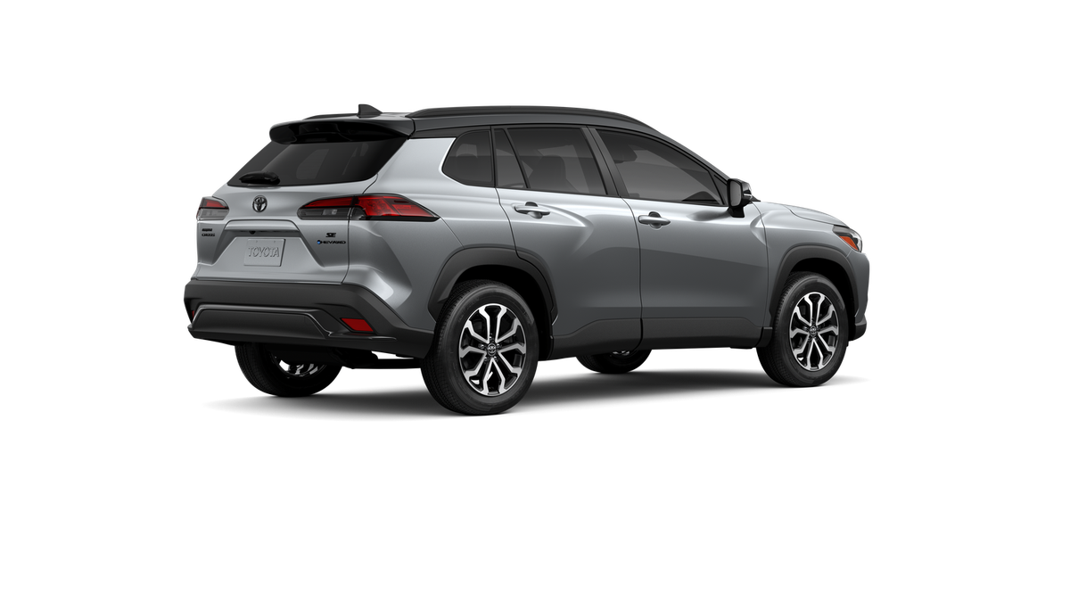 New 2026 Sonic Silver with Jet Black roof Toyota Hybrid SE image 12