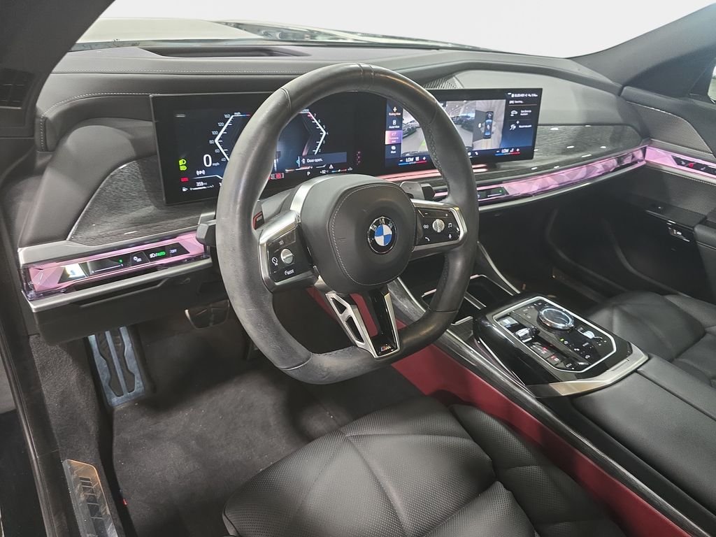 Certified Used 2024 Black Sapphire Metallic BMW 740i image 18