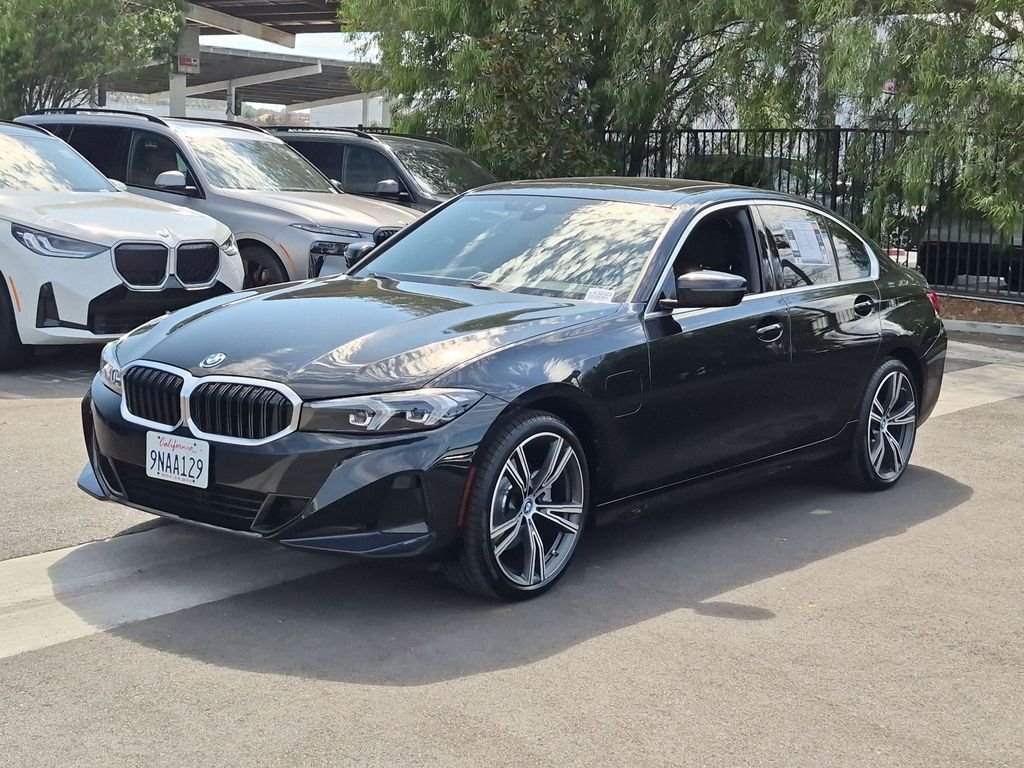Used 2024 Black BMW 330e xDrive image 2