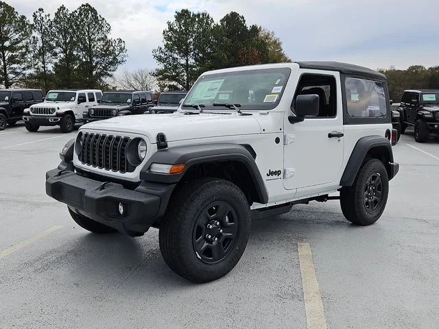 New 2026 Bright White Clear-Coat Exterior Paint Jeep Sport image 4