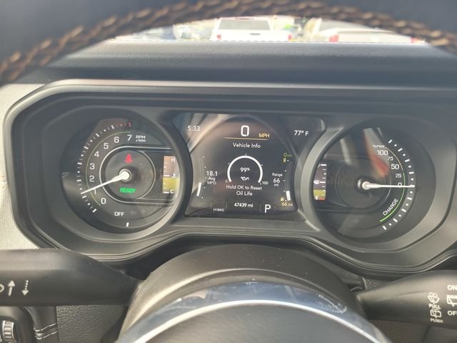 Used 2024 Black Jeep Sahara 4xe image 29