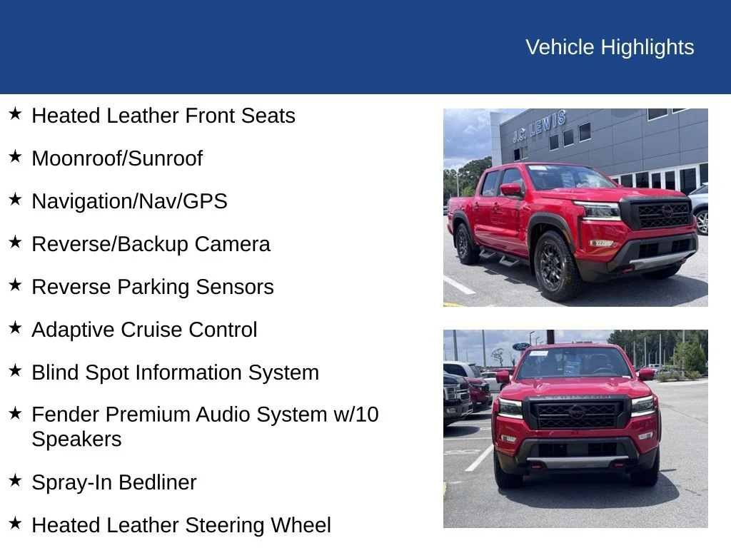 Used 2024 Red Nissan PRO-X image 25