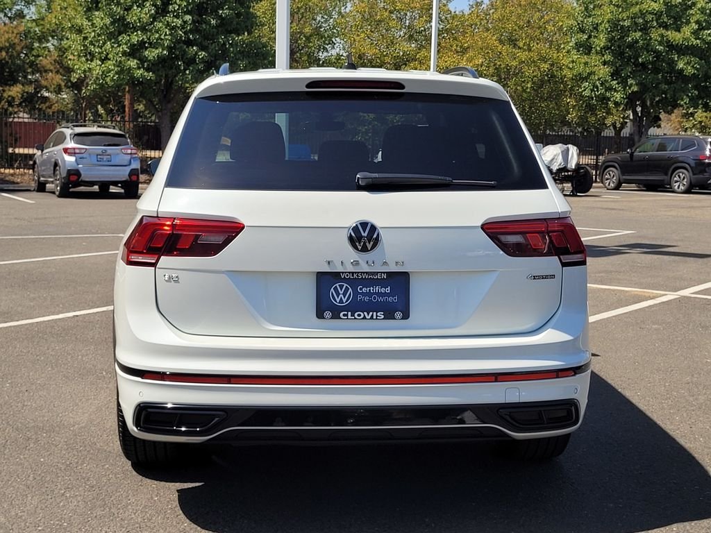 Certified Used 2024 White Volkswagen 2.0T SE R-Line Black image 7