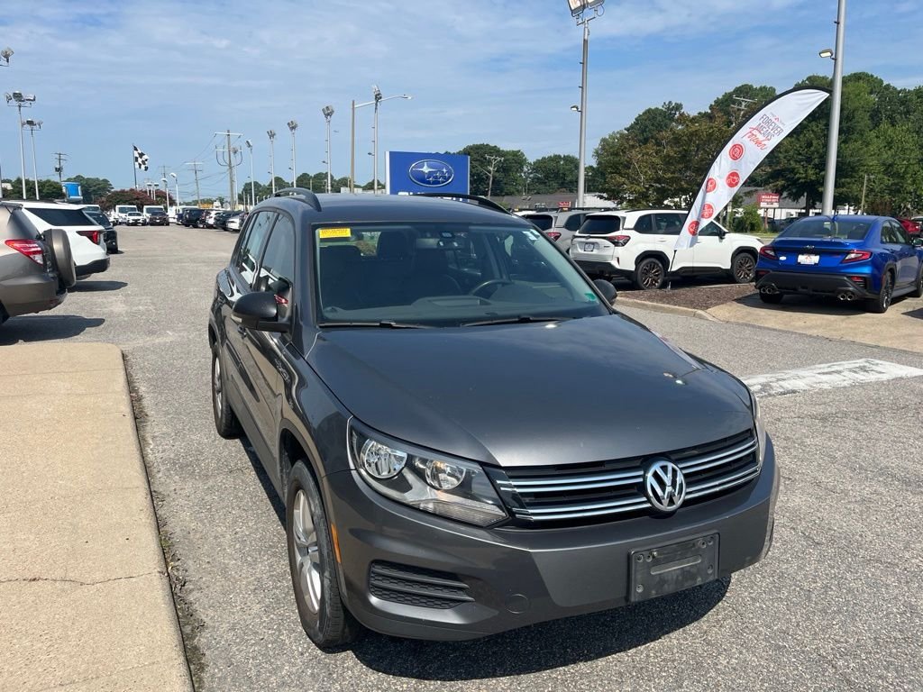 Used 2016 Volkswagen Tiguan S with VIN WVGAV7AX4GW611601 for sale in Norfolk, VA