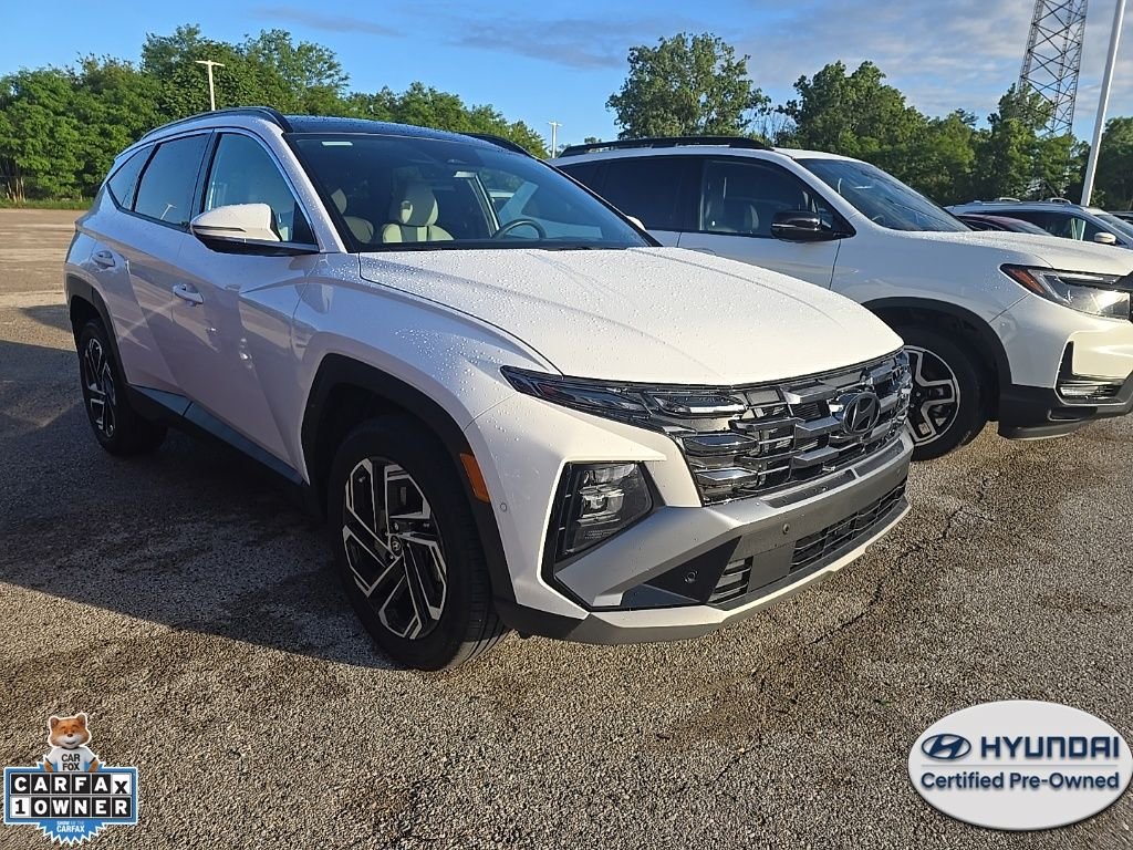 Certified Used 2025 White Hyundai Limited image 2