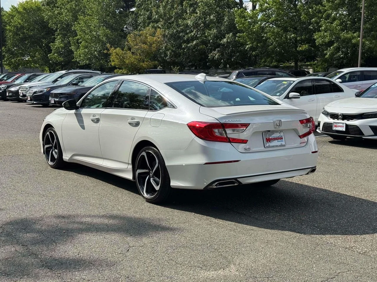 Used 2019 Platinum White Pearl Honda Sport image 5