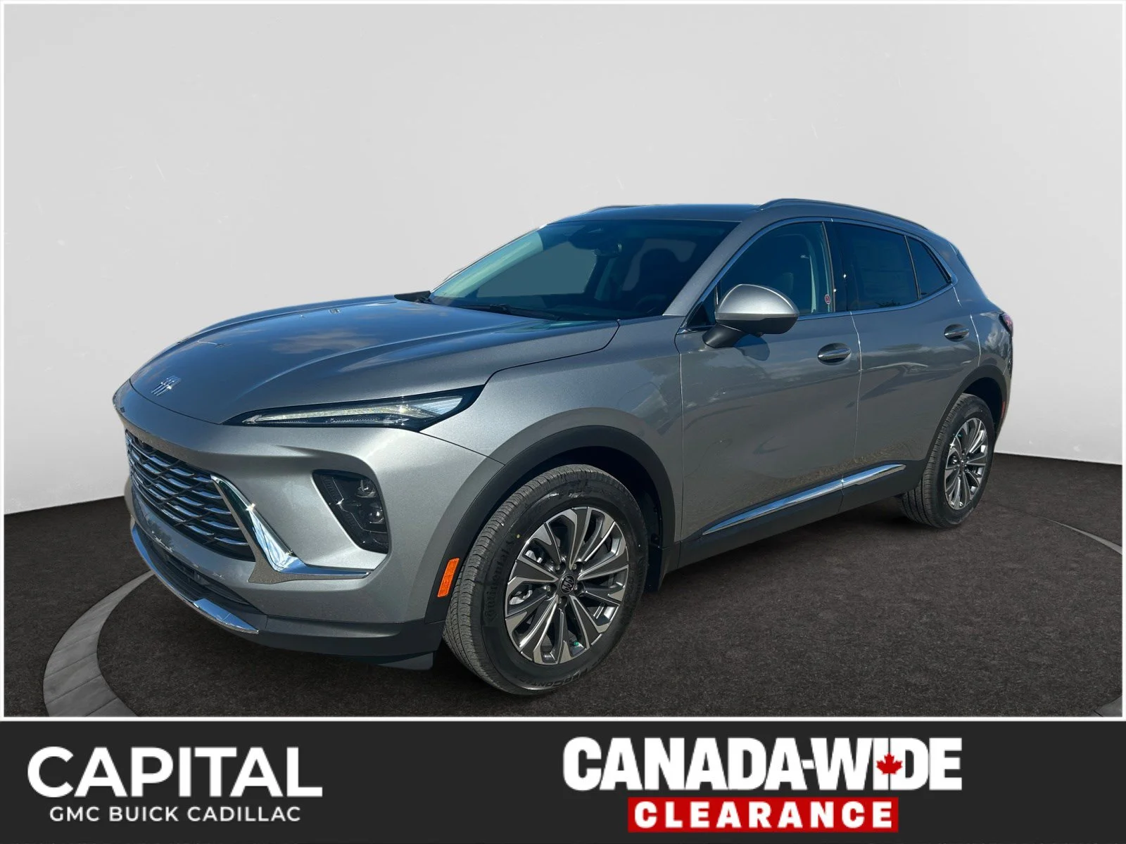 New 2026 Moonstone Grey Metallic Buick Preferred AWD image 1