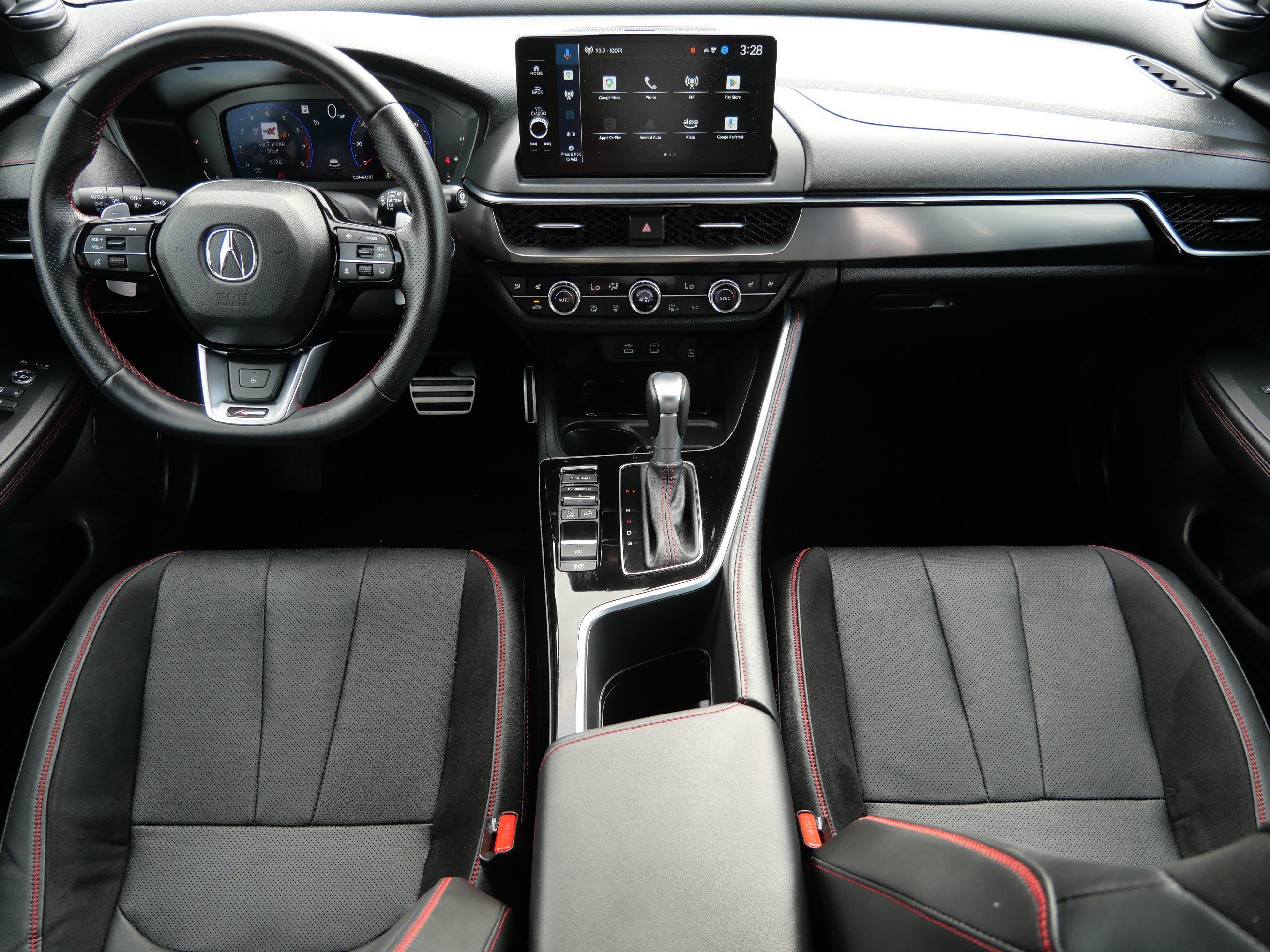 Used 2025 Solar Silver Metallic Acura w/A-Spec Advance Package image 10