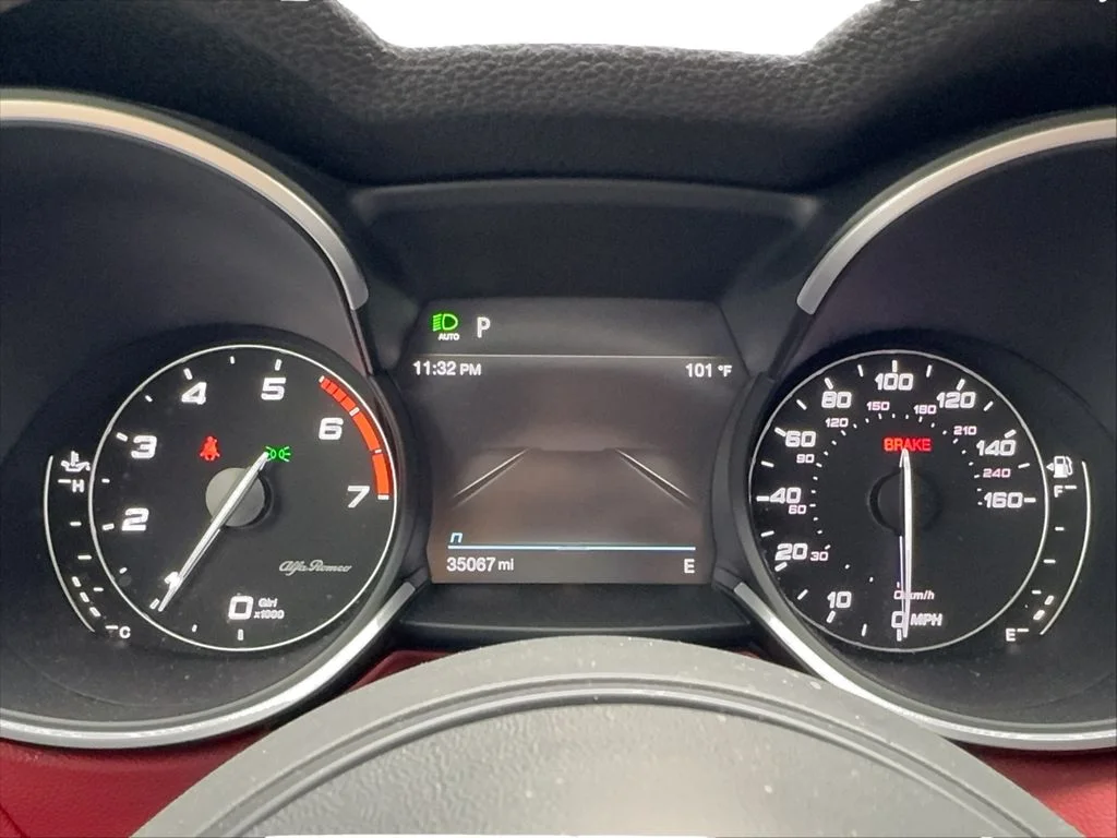 Used 2021 Gray Alfa Romeo CAM,PANO,BLIND SPOT,20" WHLS image 42