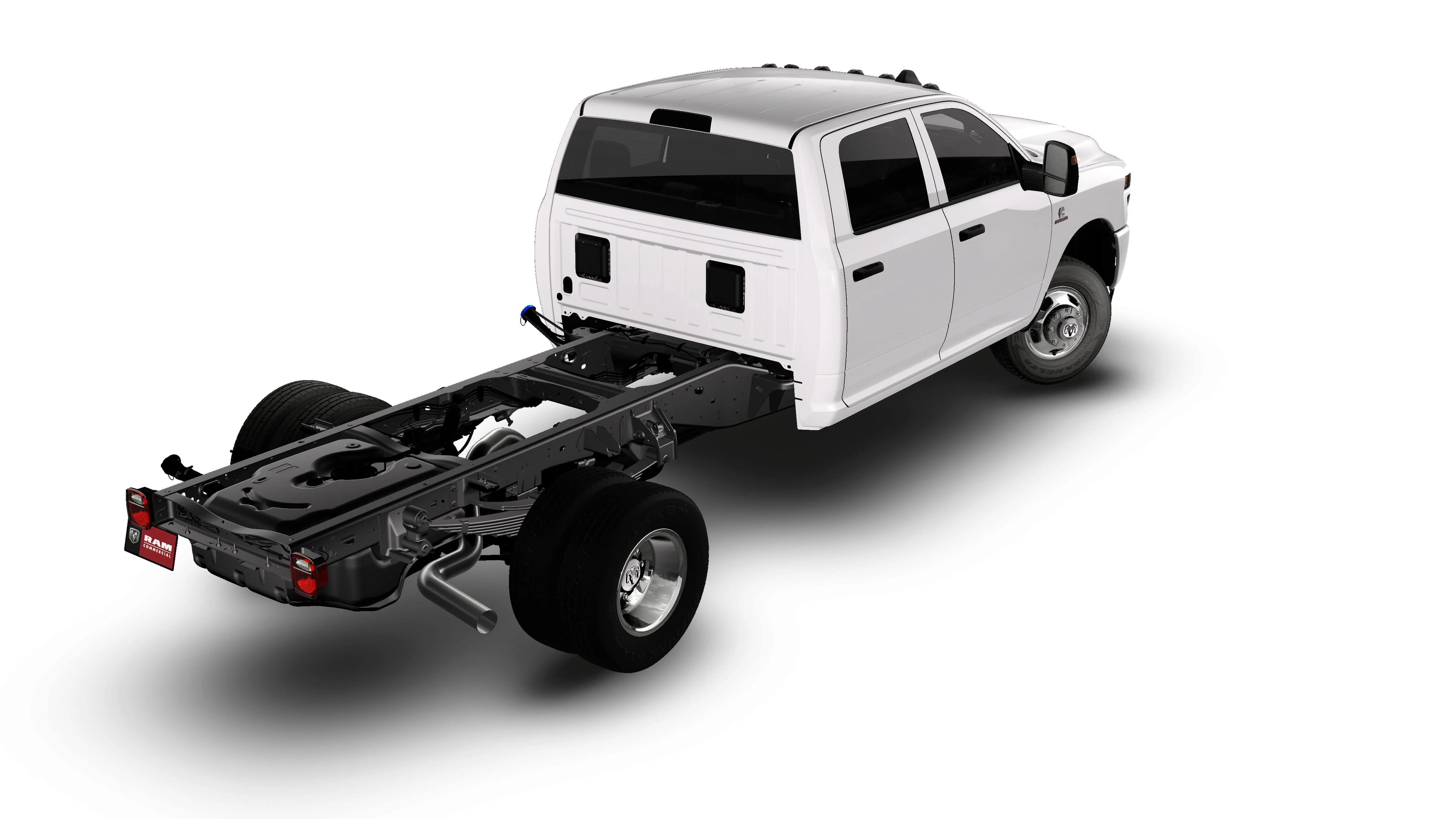 New 2026 Bright White Clear-Coat Exterior Paint RAM Tradesman image 14