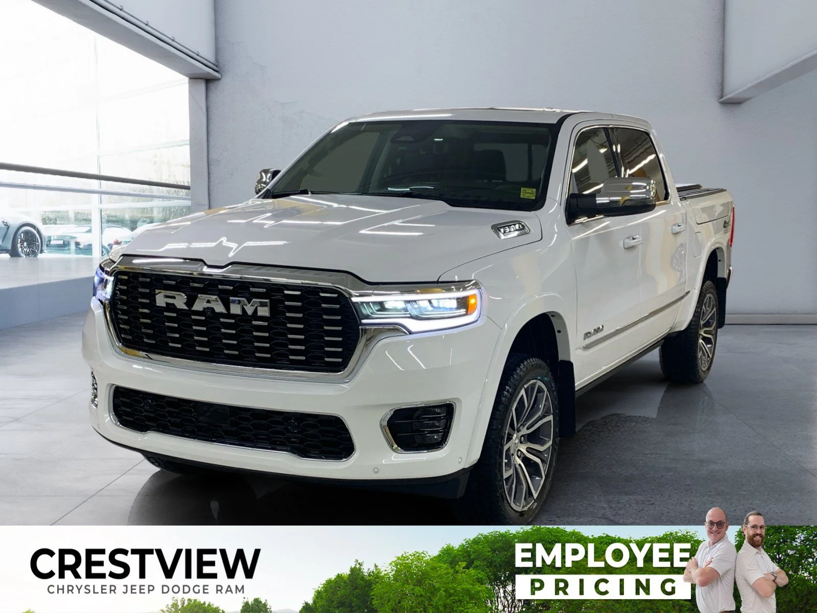 New 2026 Bright White Ram Tungsten image 1