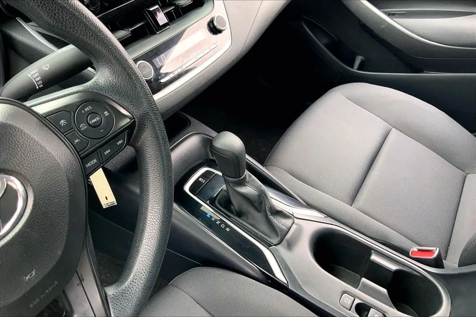 Used 2024 Classic Silver Metallic Toyota LE image 16