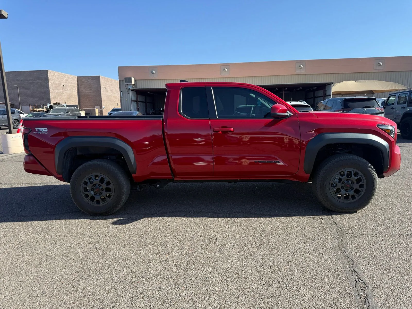Used 2025 Supersonic Red Toyota Prerunner image 3