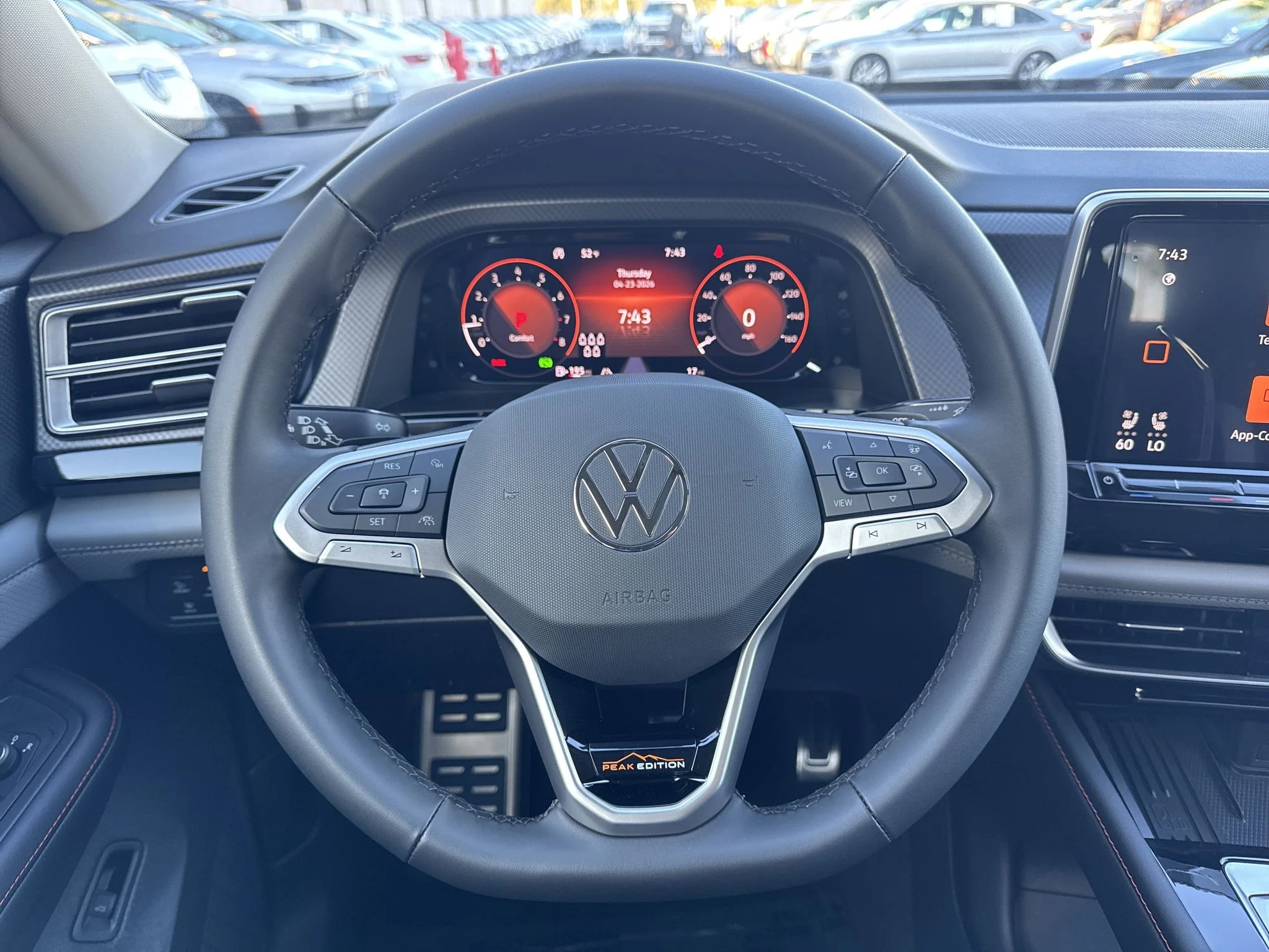 New 2026 Opal White Pearl Volkswagen 2.0T Peak Edition image 21