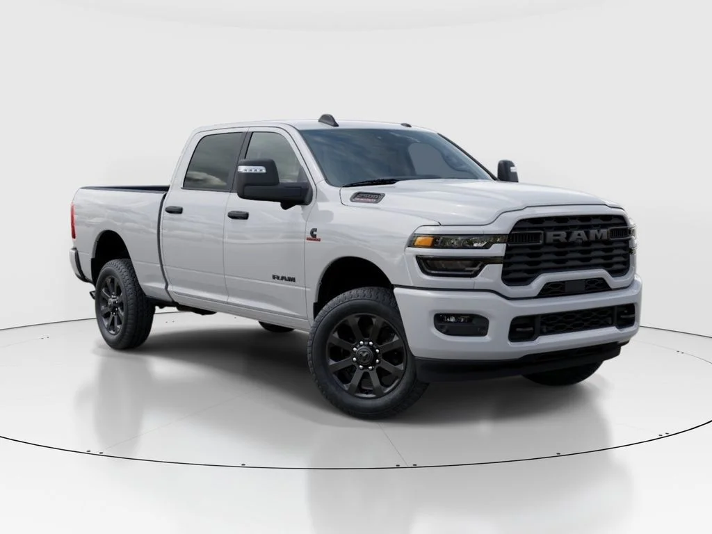 New 2026 Bright White Clear-Coat Exterior Paint RAM Big Horn image 6