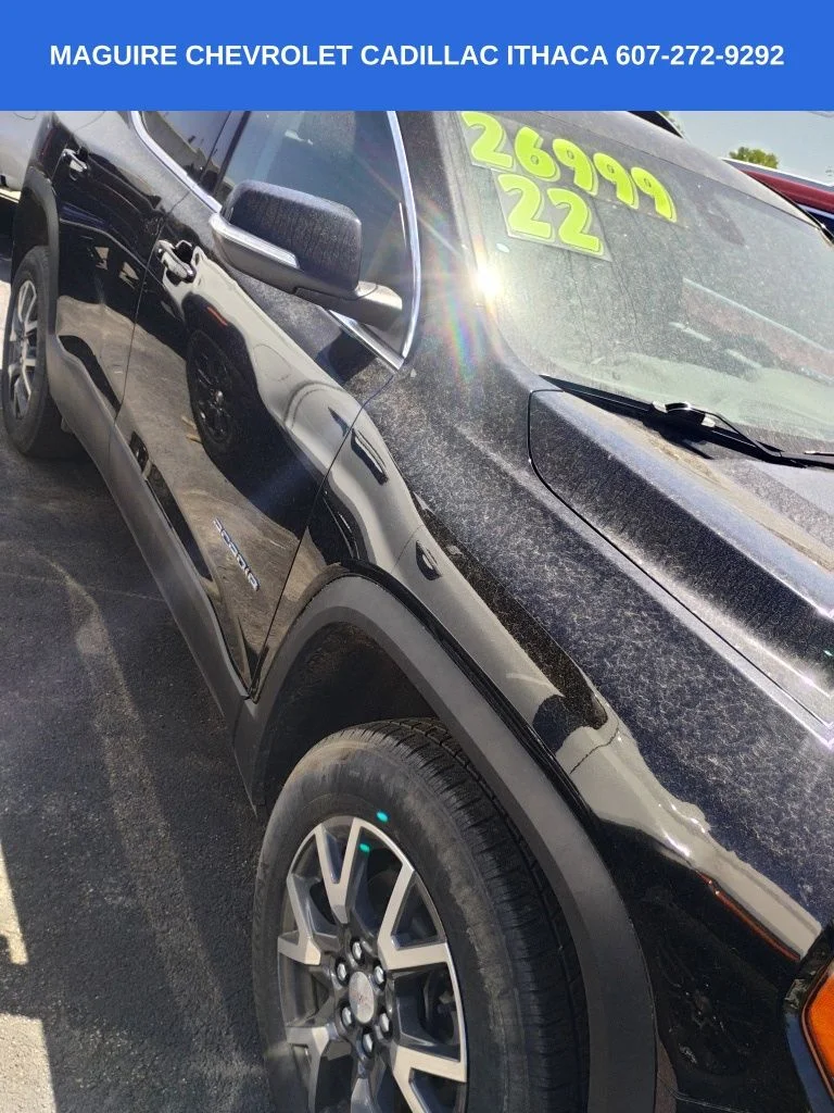 Used 2022 Black GMC SLE image 3