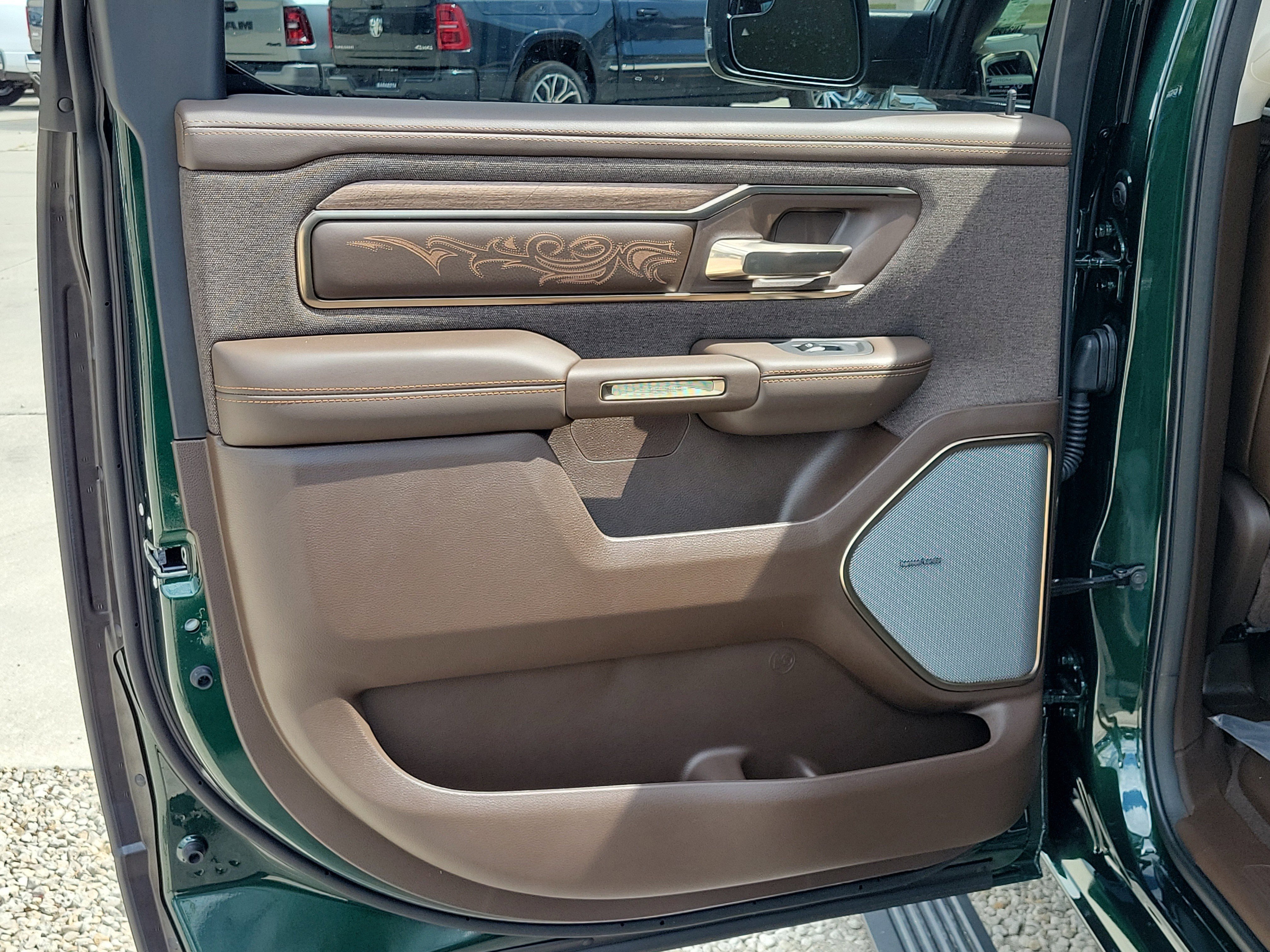 New 2026 Serrano-Green Metallic Exterior Paint RAM Longhorn image 11