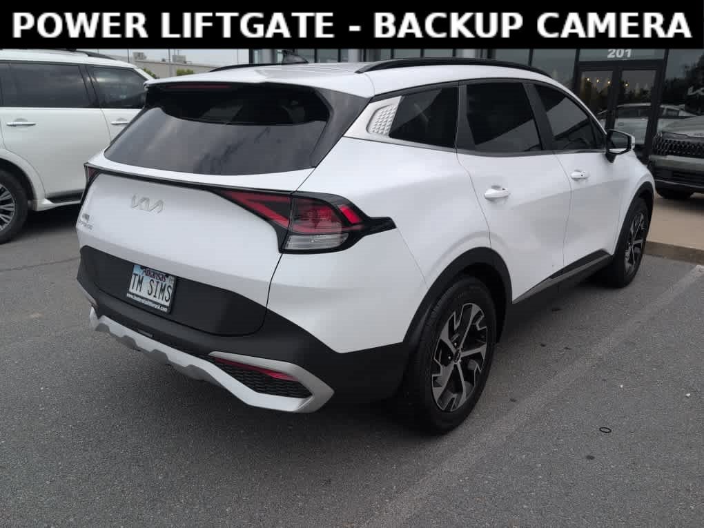 Used 2025 Glacial White Pearl Kia EX image 4