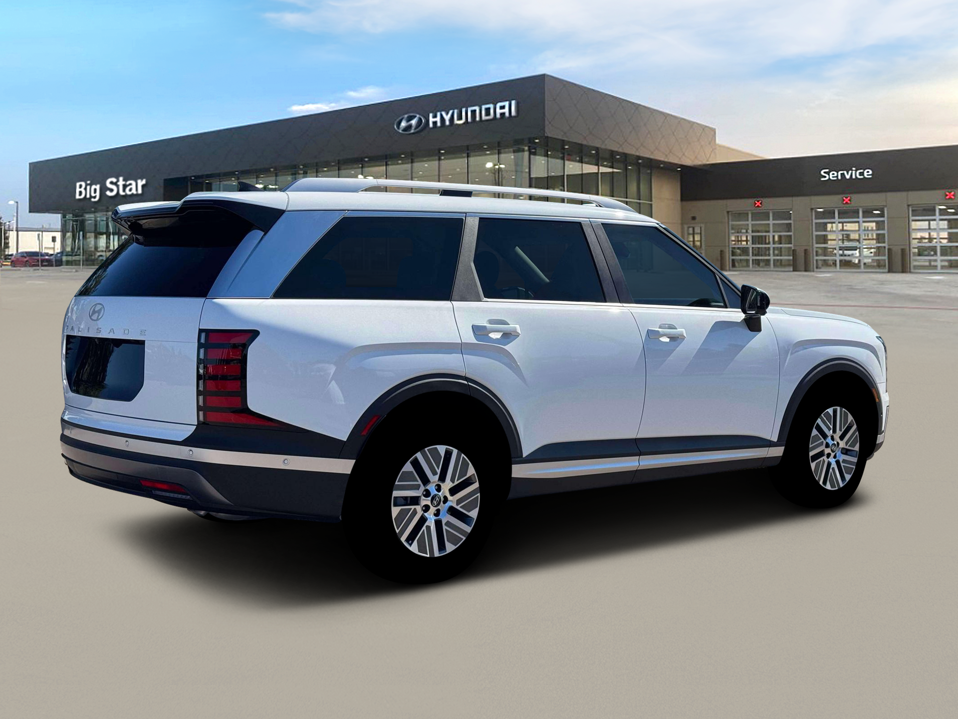 New 2026 Creamy White Pearl Hyundai Blue SEL Premium 7P image 25