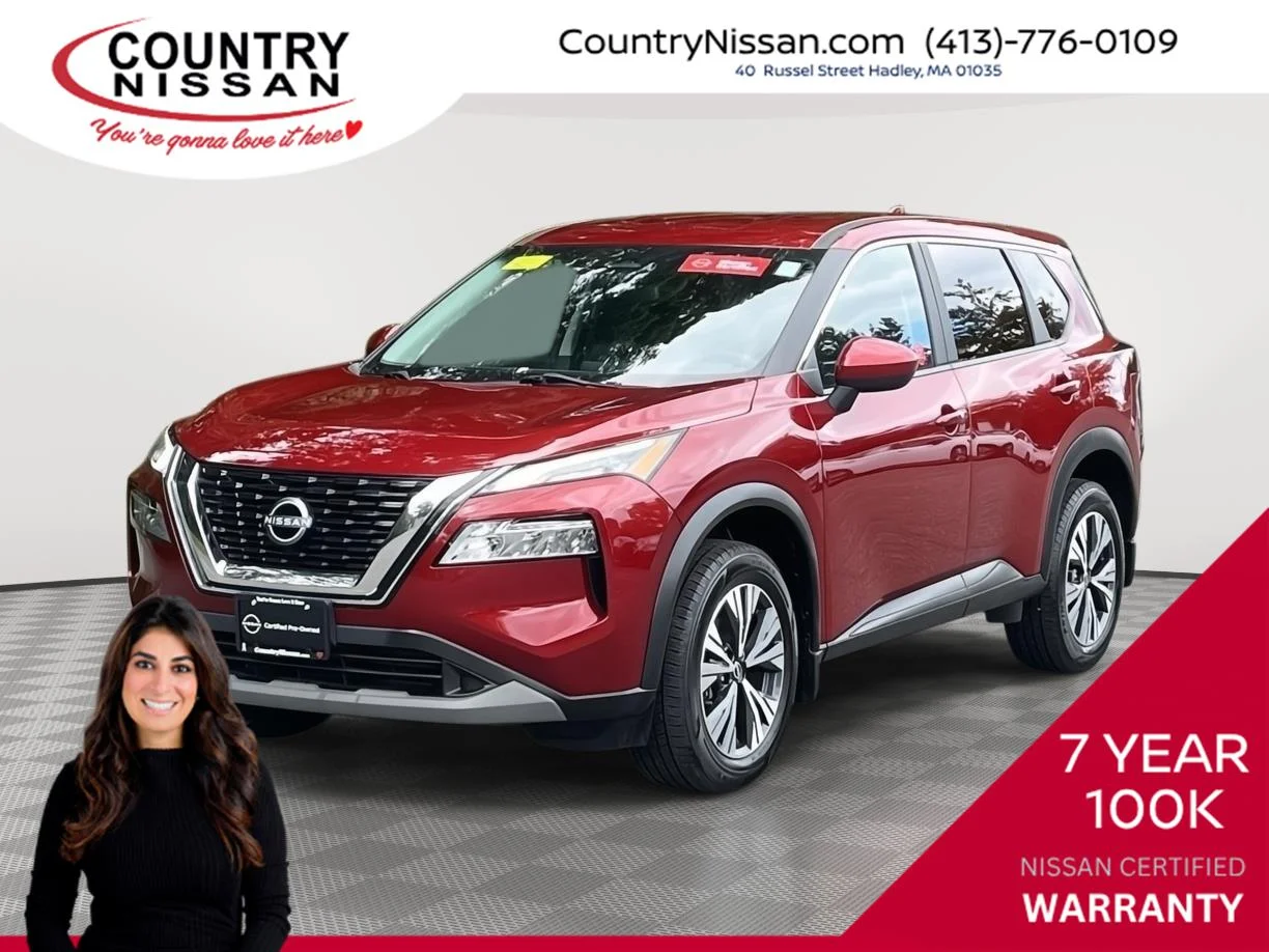 Certified Used 2023 Scarlet Ember Tintcoat Nissan SV image 1