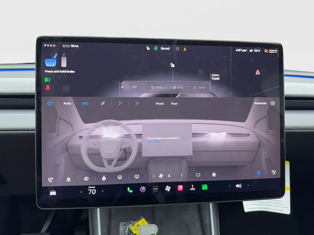 Used 2026 Blue Tesla Standard NAV,CAM,PANO,HTD STS,BLIND SPOT image 25