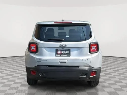 Used 2021 Silver Jeep Sport image 4