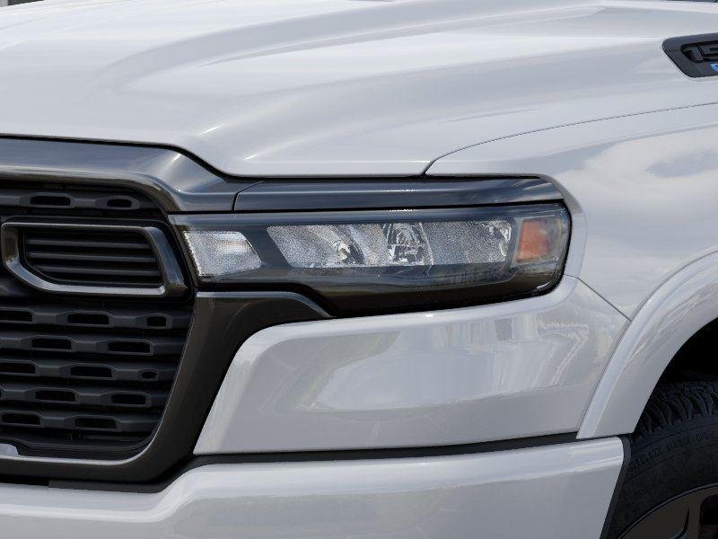 New 2026 Bright White Clear-Coat Exterior Paint RAM RAM 1500 BIG HORN CREW CAB 4X4 image 10