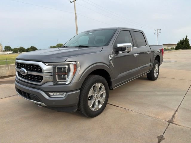 Used 2021 Gray Ford Platinum image 1