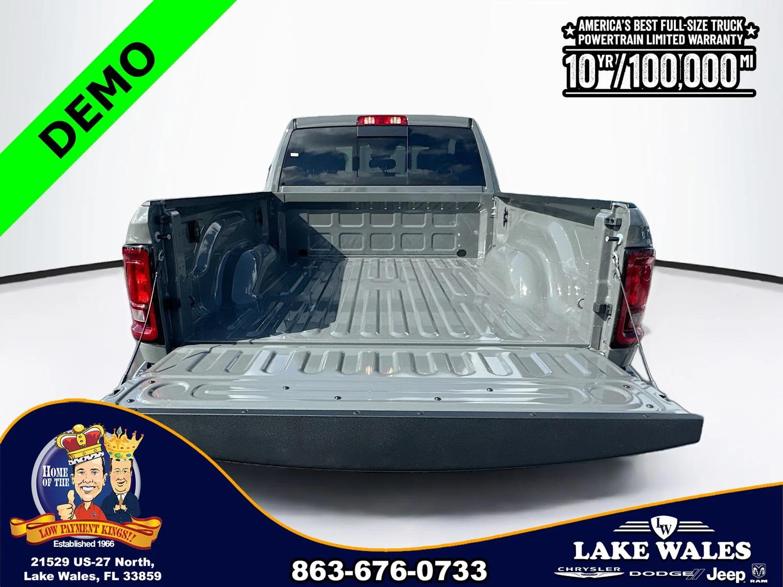 New 2026 Ceramic Gray Clear-Coat Exterior Paint RAM  image 24