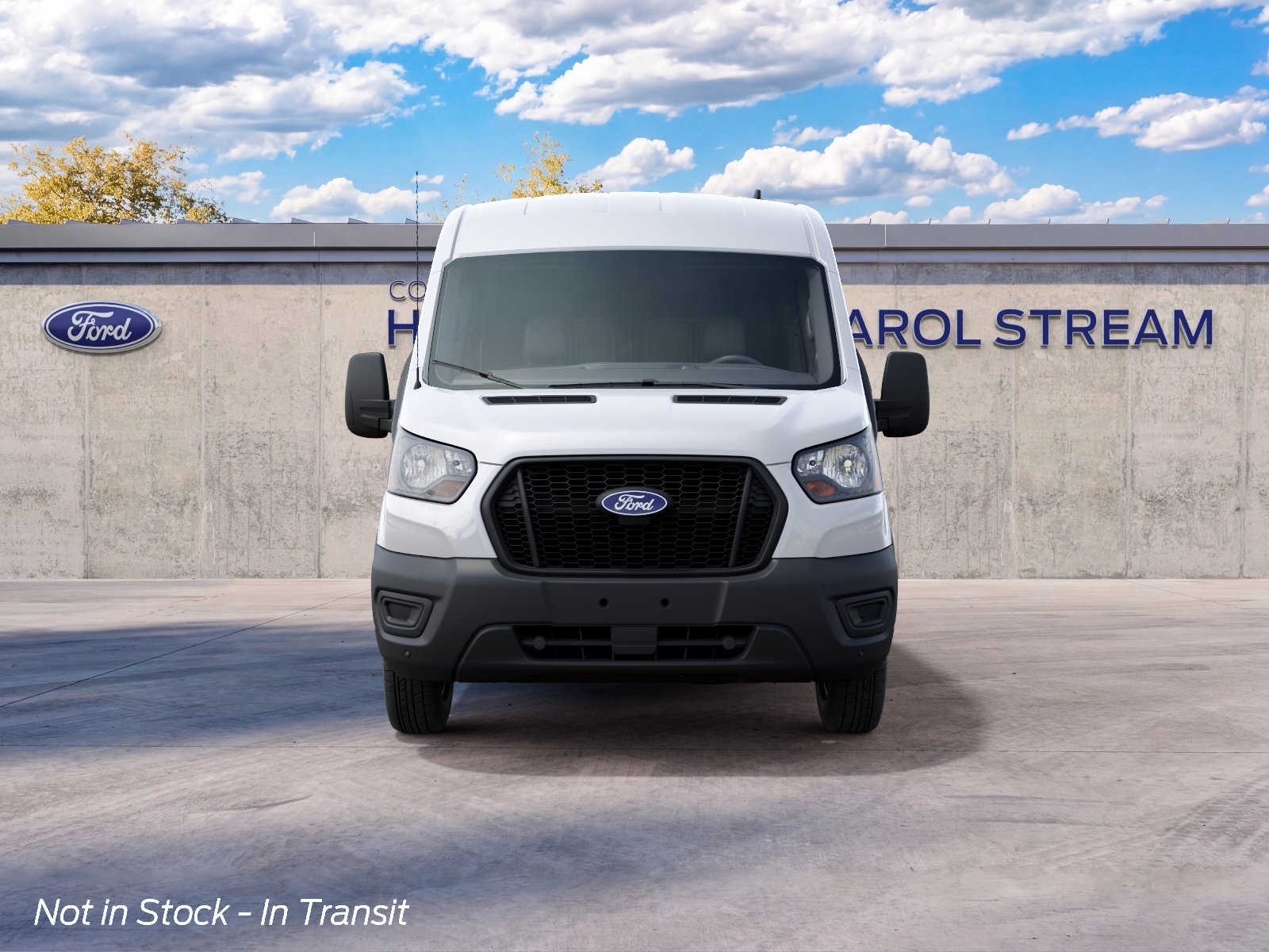 New 2027 Oxford White Ford Cargo Van image 3