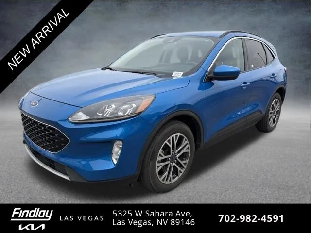 Used 2020 Blue Ford SEL image 1