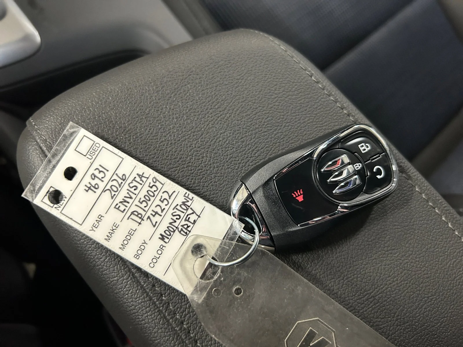 New 2026 Moonstone Grey Metallic Buick Preferred image 23