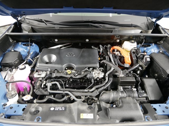 Certified Used 2024 Cavalry Blue Toyota Hybrid SE w/ Weather Pkg image 28