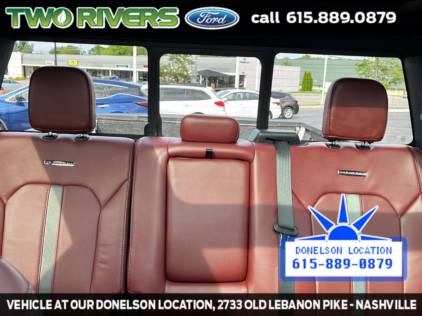 Used 2018 White Platinum Tri-Coat Metallic Ford Platinum image 50
