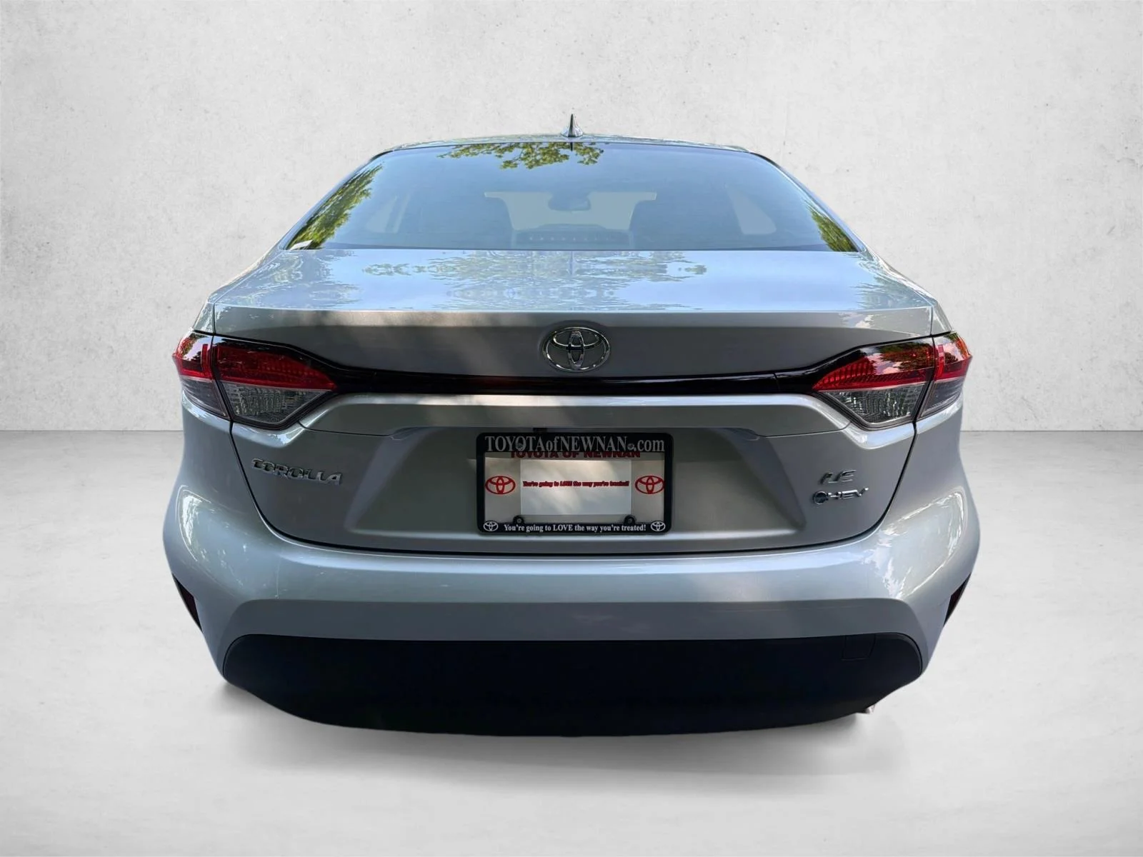 New 2026 Classic Silver Metallic Toyota Hybrid LE image 8