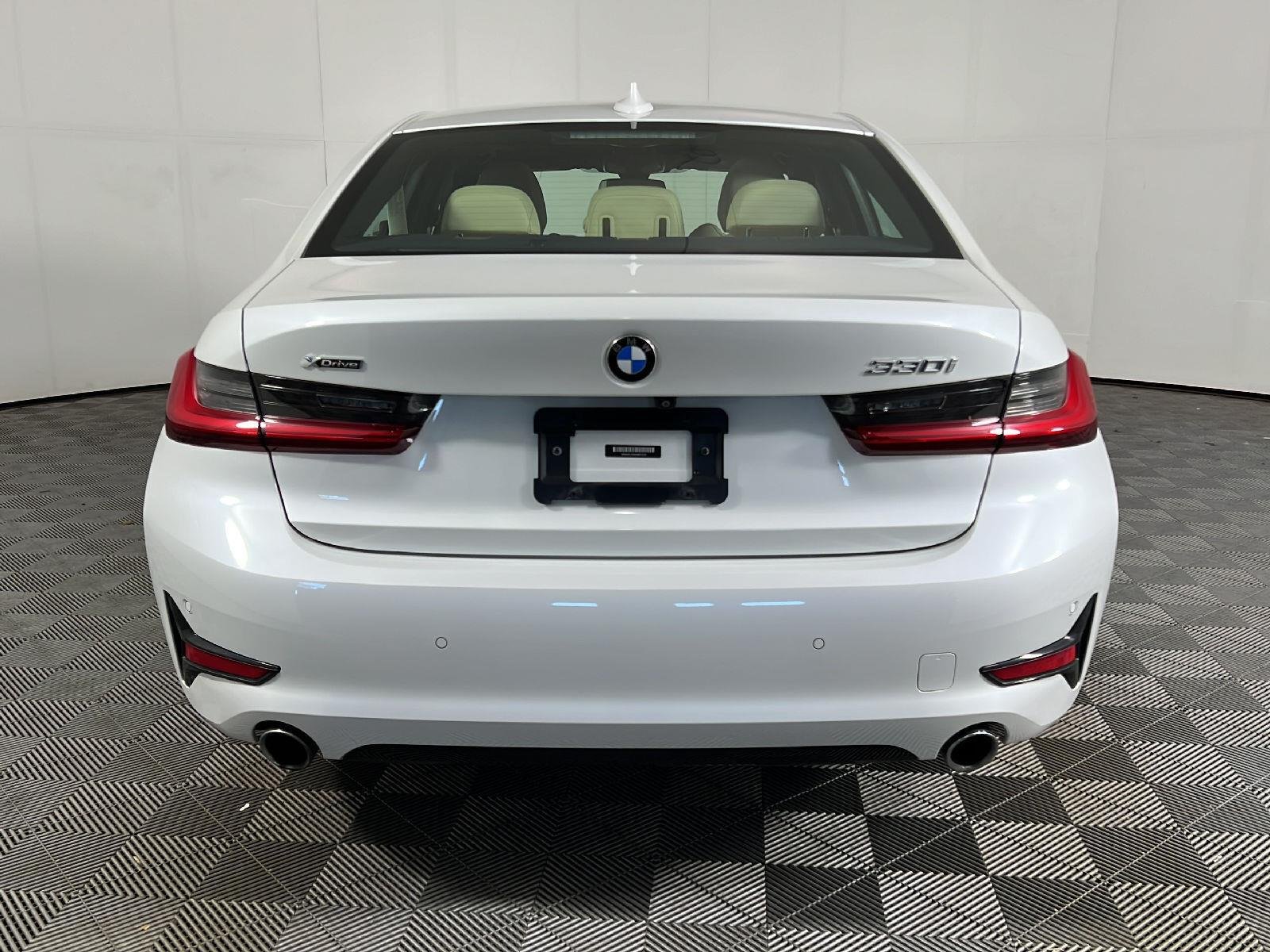Used 2021 Mineral White Metallic BMW 330i xDrive image 3