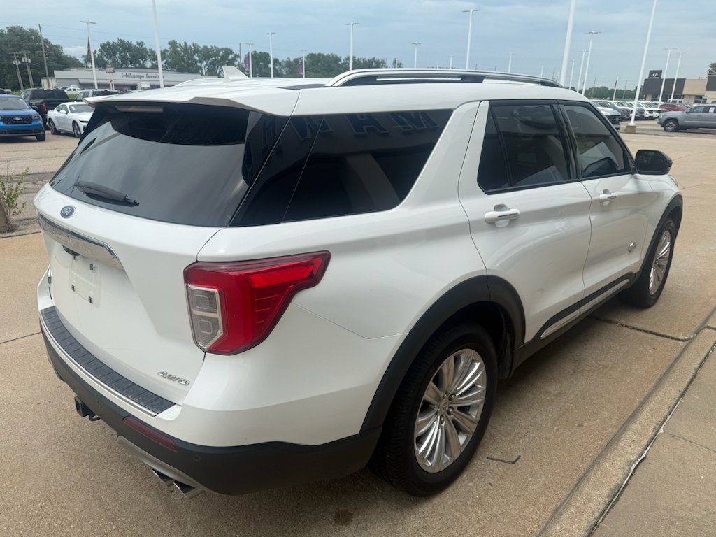 Used 2023 Star White Metallic Tri-Coat Ford King Ranch image 12