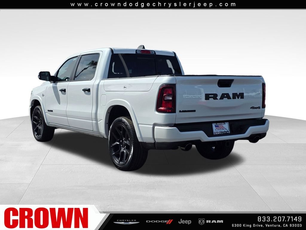 New 2026 Ivory White Tri-Coat Pearl-Coat Exterior Paint RAM Laramie image 7