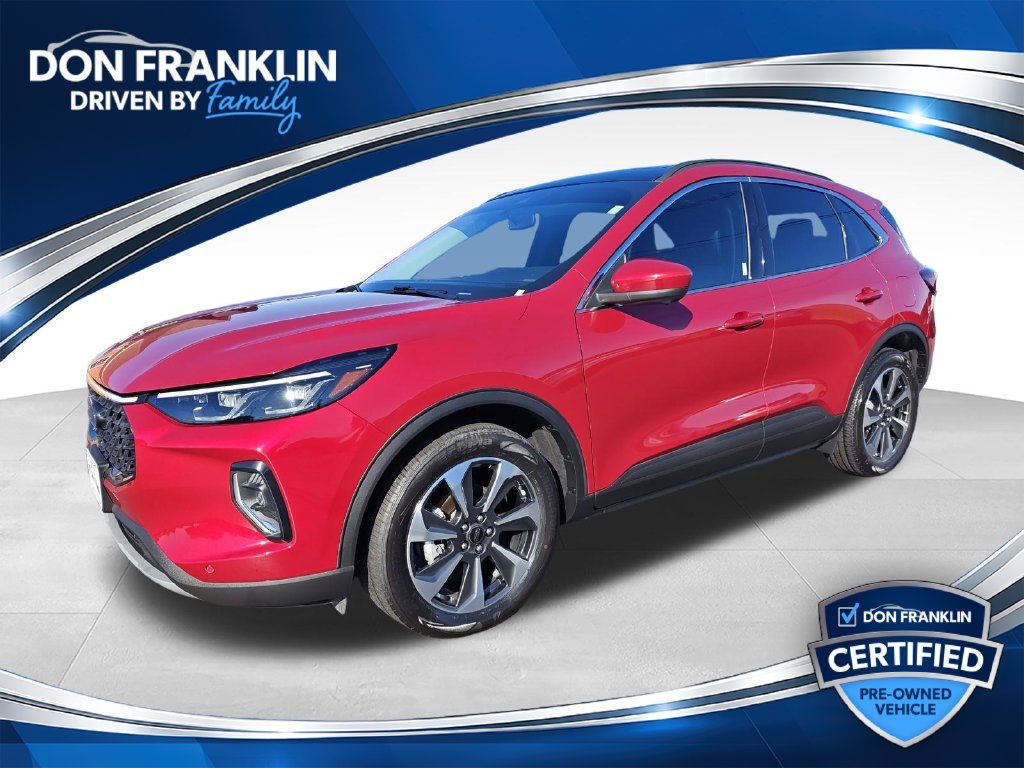 Used 2023 Red Ford Platinum image 1