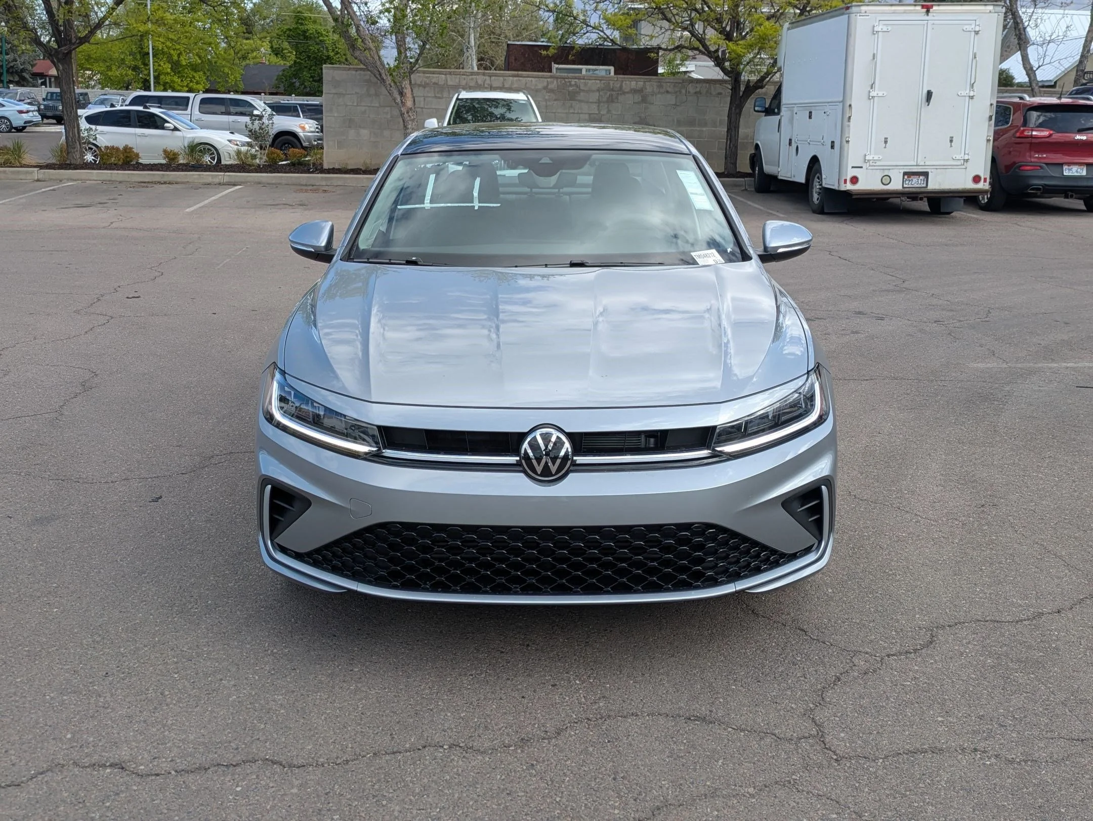 New 2026 Pyrite Silver Metallic Volkswagen SEL image 9