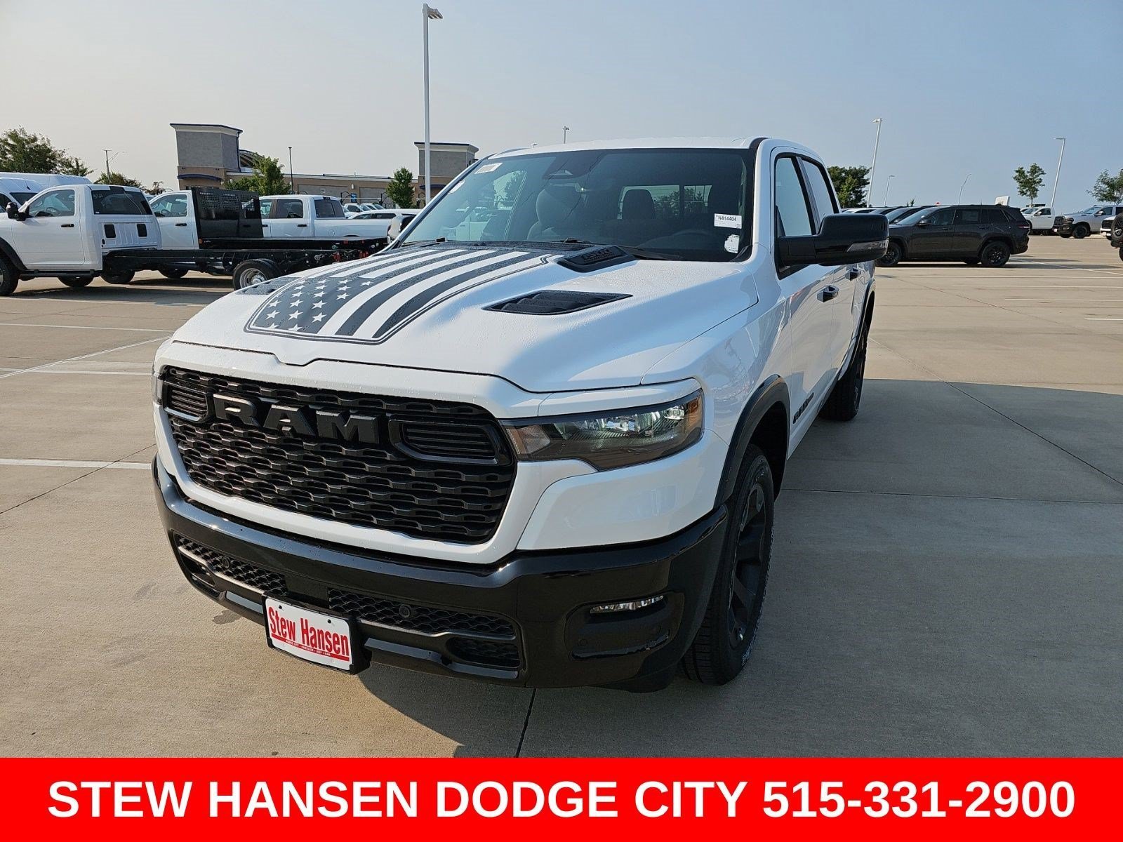 New 2026 Bright White Clearcoat Ram Big Horn image 1