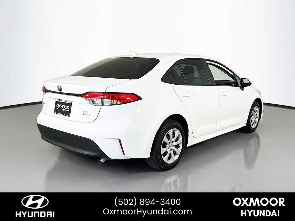 Used 2025 Ice Cap Toyota Hybrid LE image 7
