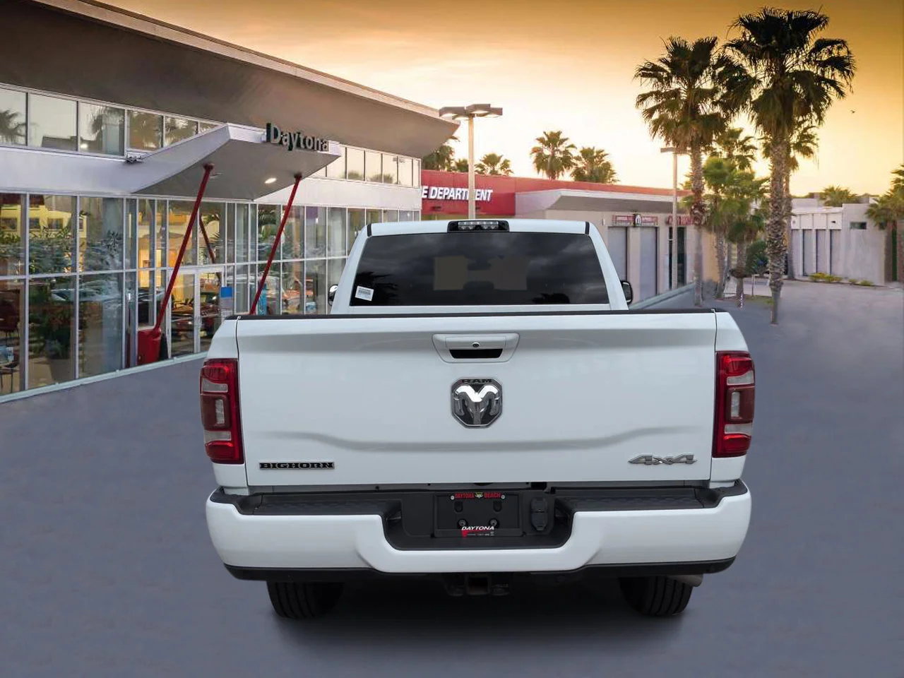 Used 2019 Bright White Clearcoat Ram Big Horn image 4