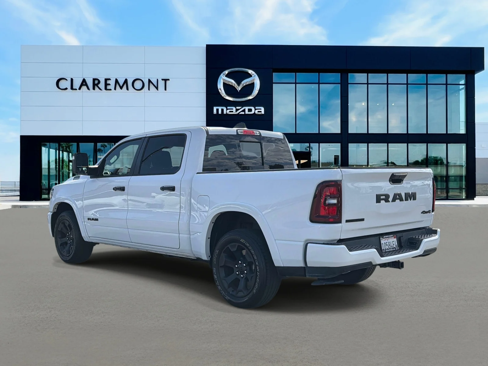 Used 2025 BRIGHT WHITE CL Ram Big Horn 4x4 Crew Cab 5