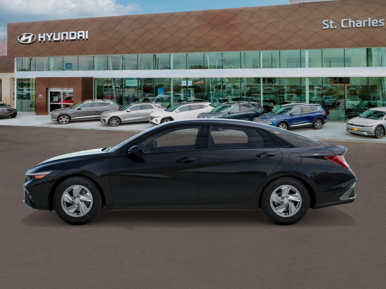 New 2026 Abyss Black Hyundai SE image 3