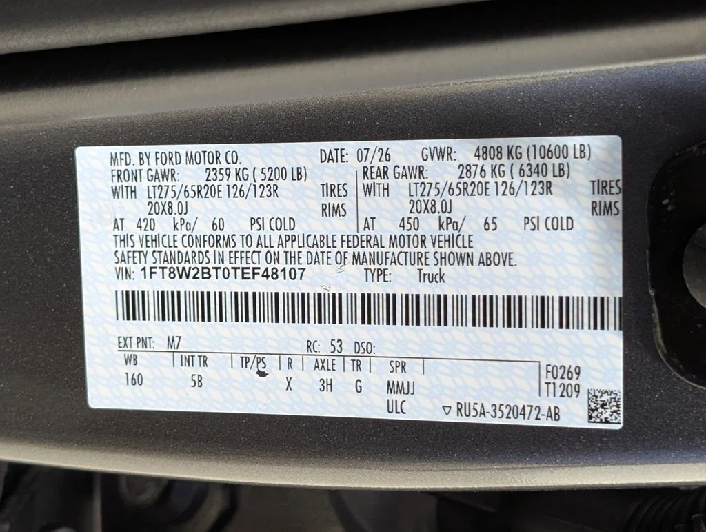 New 2026 Carbonized Gray Metallic Ford F-250® Lariat® image 34